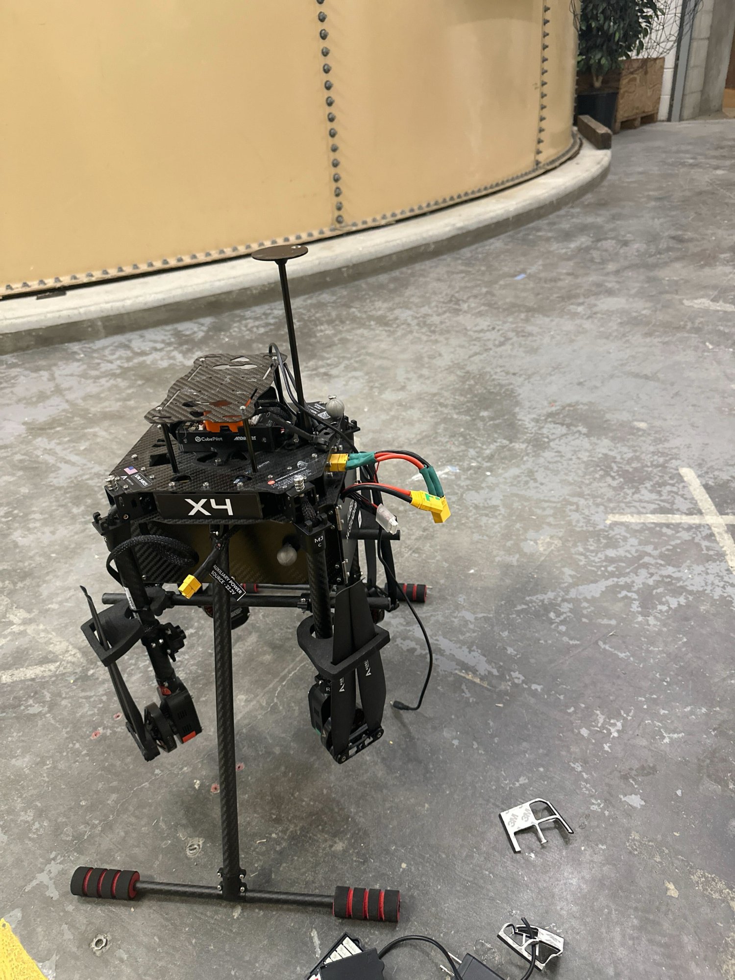 RViz URDF Model + MAVROS Arming